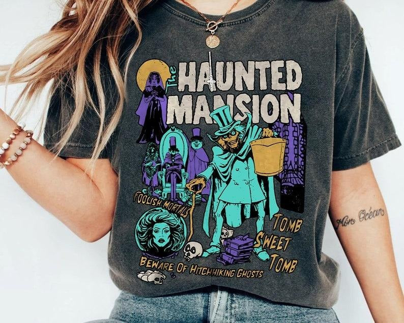 Haunted Mansion Shirt Hoodie, Sweatshirt | PodTeesHub.com