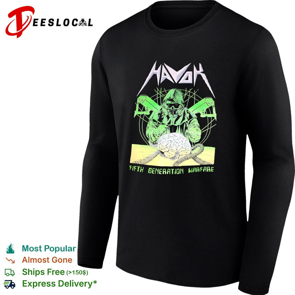 Havok Fifth Generation Warfare brain shirt