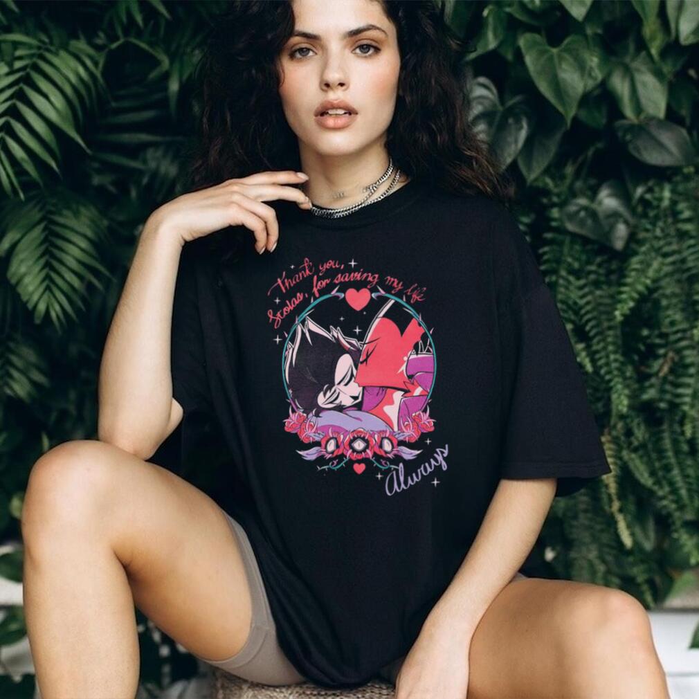 Hazbin Hotel Stolas and Blitz Romantic Quote Graphic T Shirt