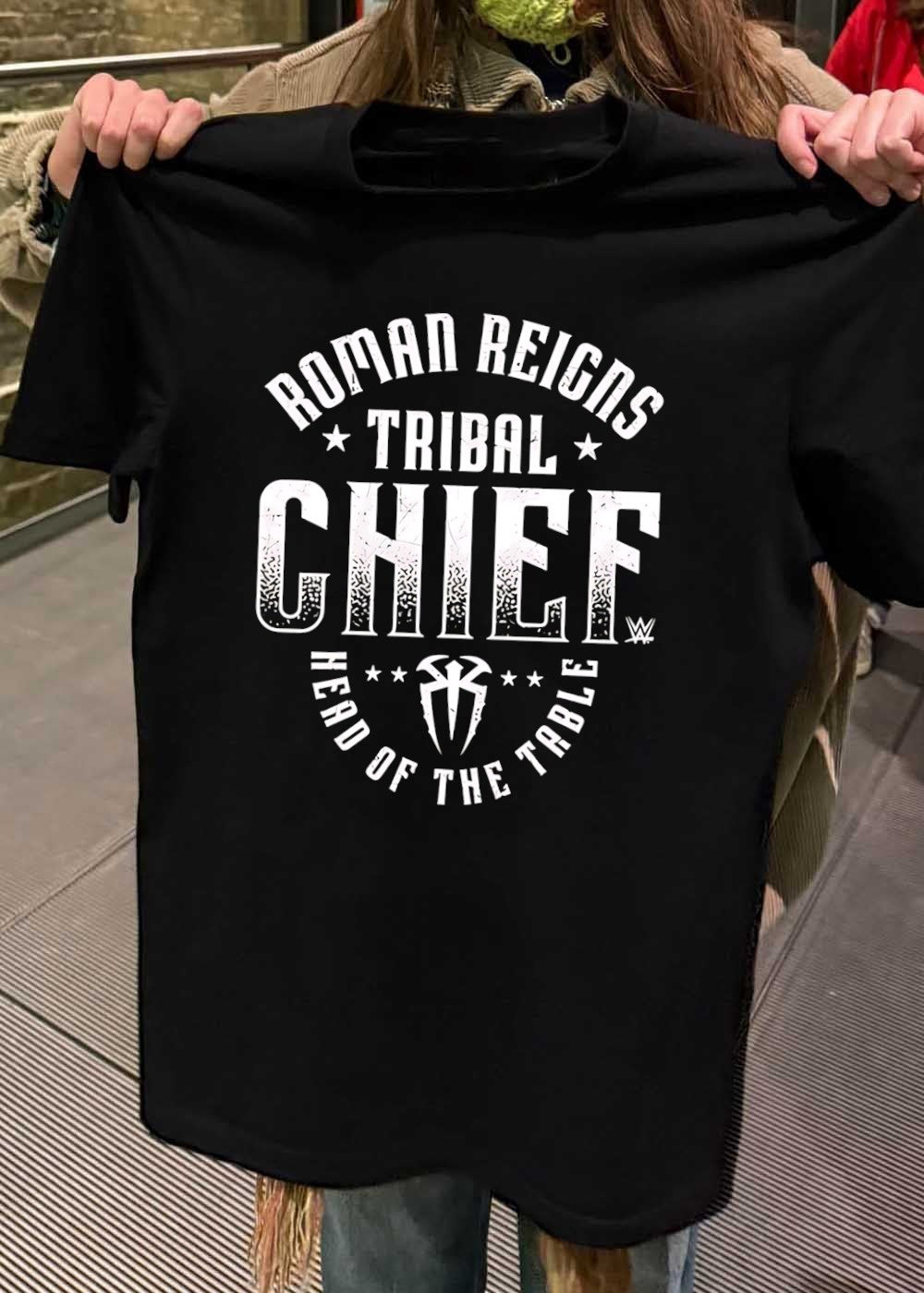 Head of the Table Roman Reigns Tribal Chief Graphic T-Shirt