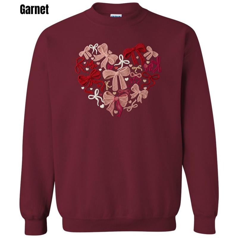 Heart Of Bows Sweatshirt 'CMNLB' T-Shirts, Hoodie | PodTeesHub.com