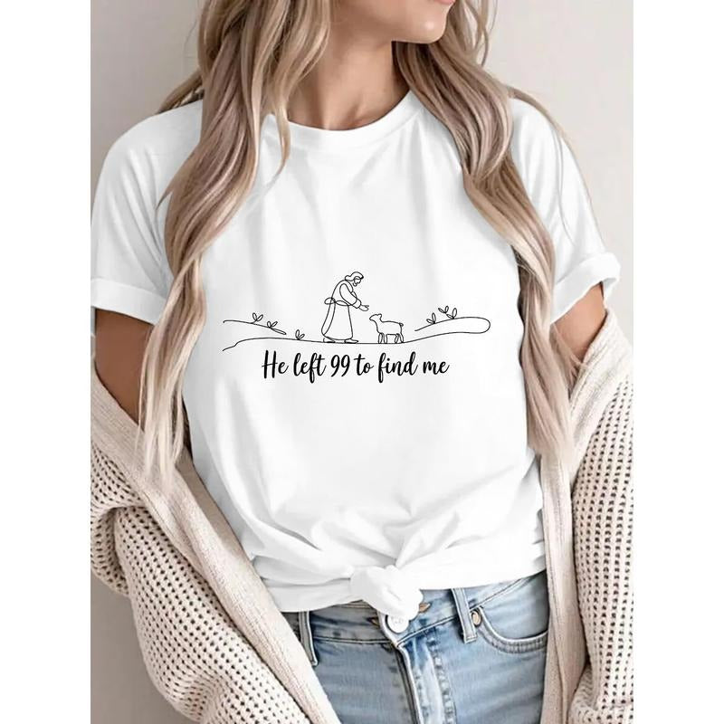 Heartwarming Women's White T