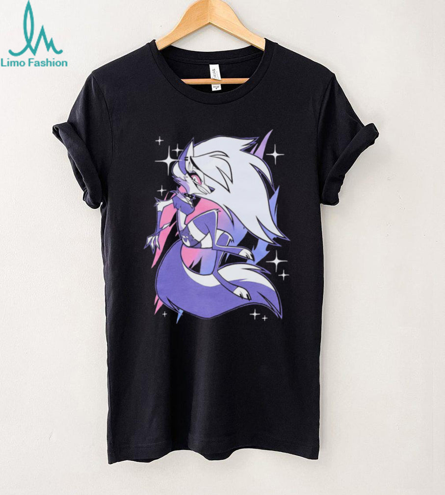 Helluva Boss Loona Gothic Style Character Portrait Graphic T Shirt