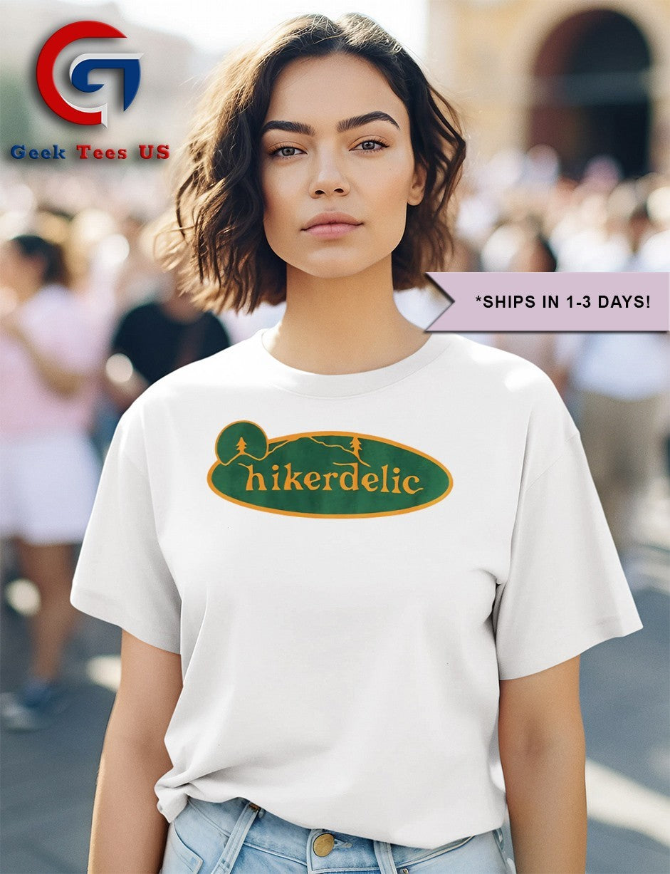 Hikerdelic Landscape retro shirt