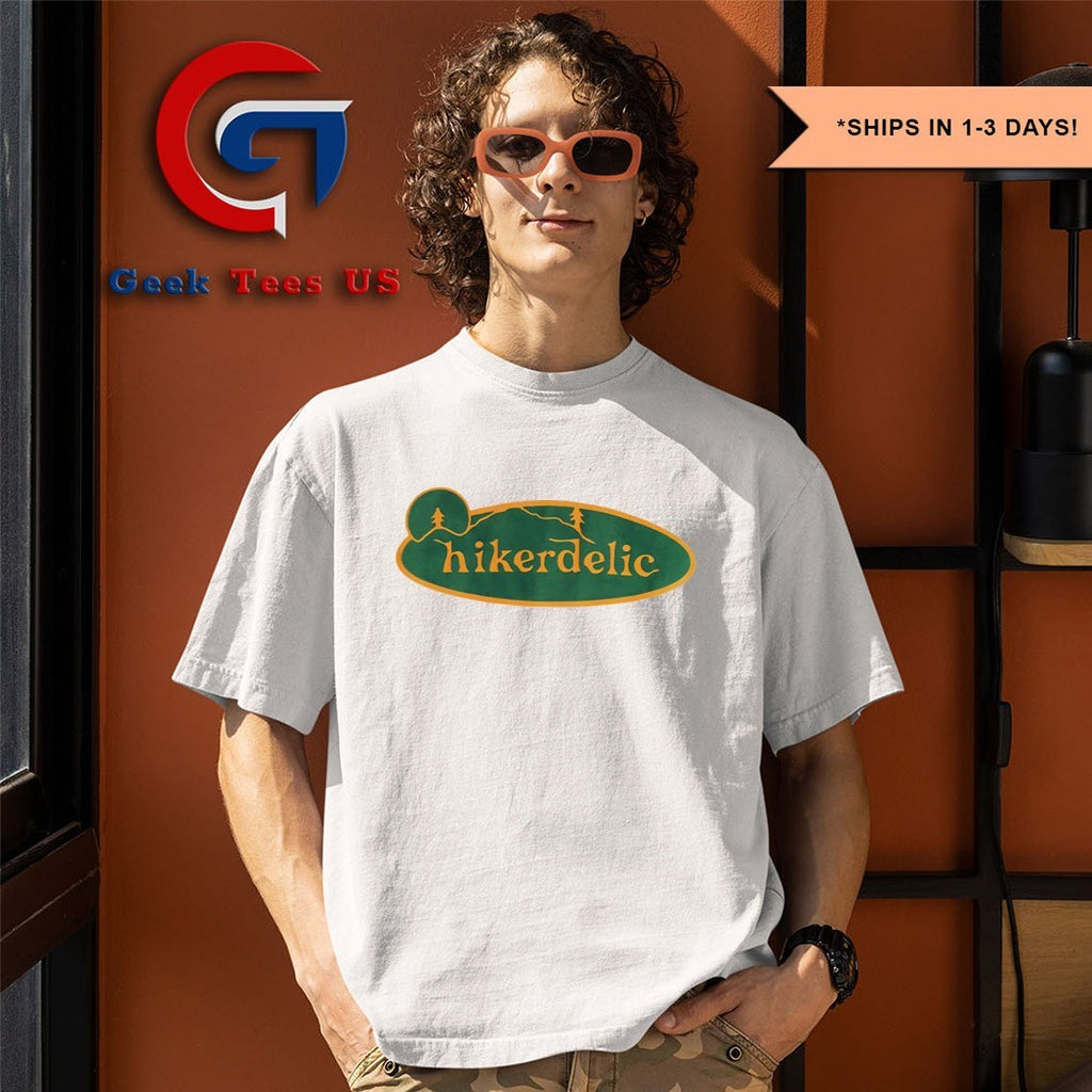 Hikerdelic Landscape retro shirt