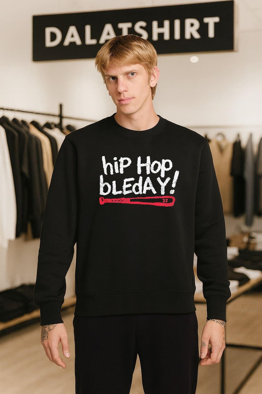 Hip Hop Bleday Baseball Bat shirt