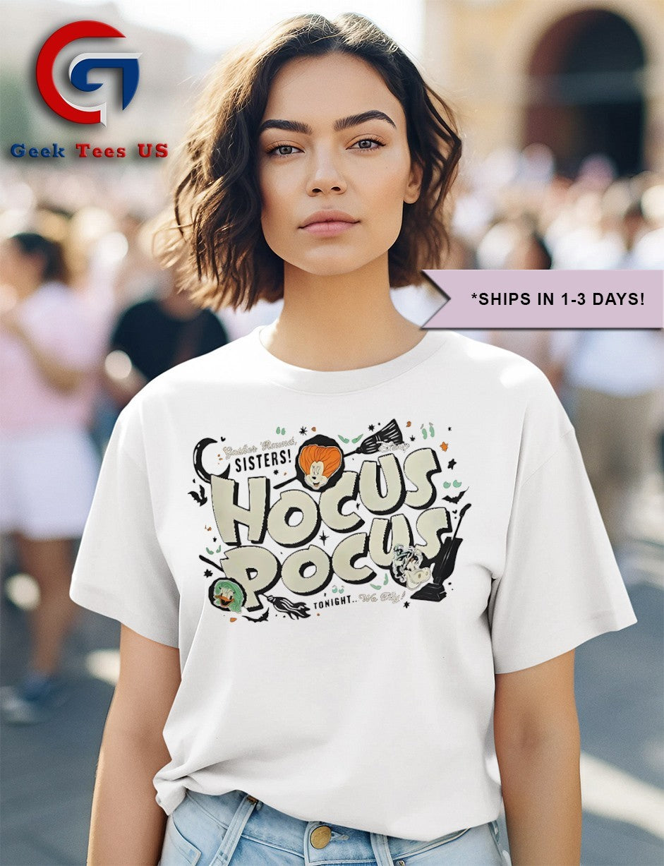Hocus Pocus tonight we fly shirt
