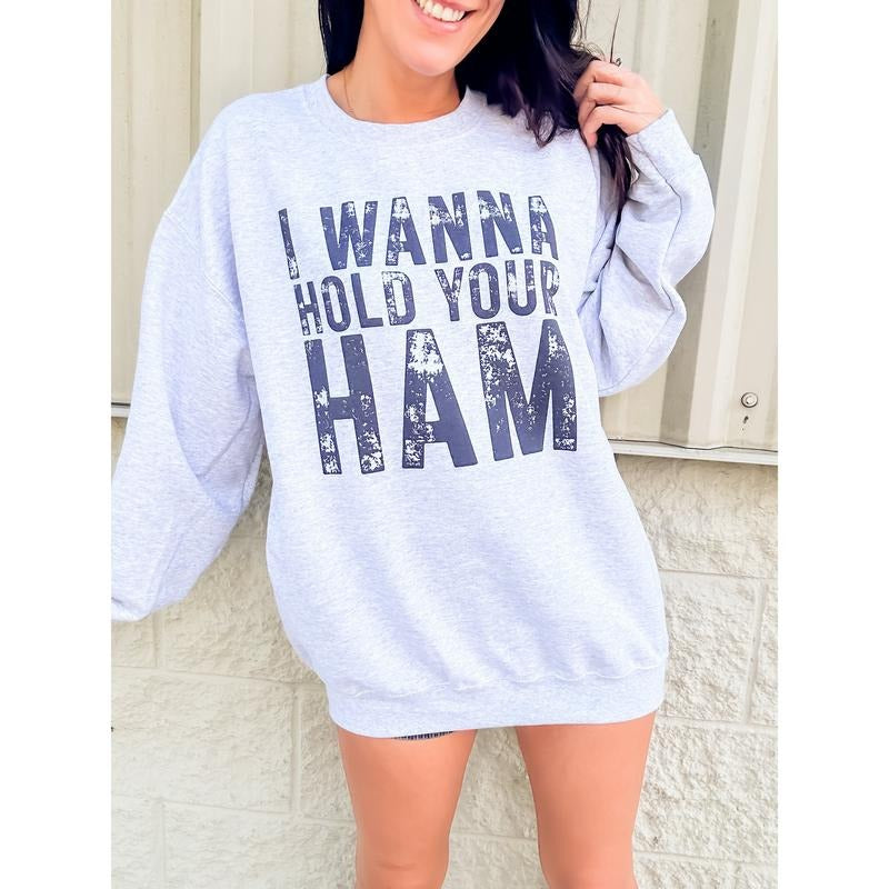 Hold Your Ham Graphic Pullover C.O.C. T-Shirts, Hoodie, Sweatshirt | PodTeesHub.com