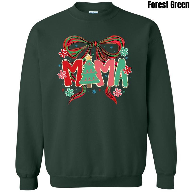 Holiday Mama Coquette Sweatshirt 'NLB' T-Shirts, Hoodie | PodTeesHub.com
