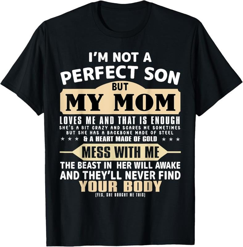 Honest Son Appreciated by Mom Celebrating Mother's Day T-Shirt Hoodie, Sweatshirt | PodTeesHub.com
