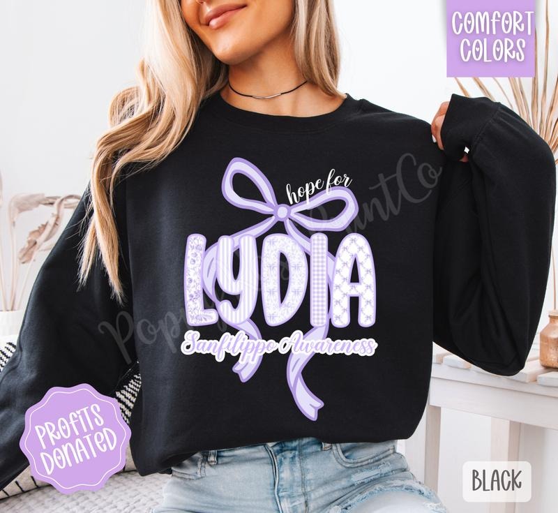 Hope For Lydia Fund Raiser Sweatshirt T-Shirts, Hoodie | PodTeesHub.com
