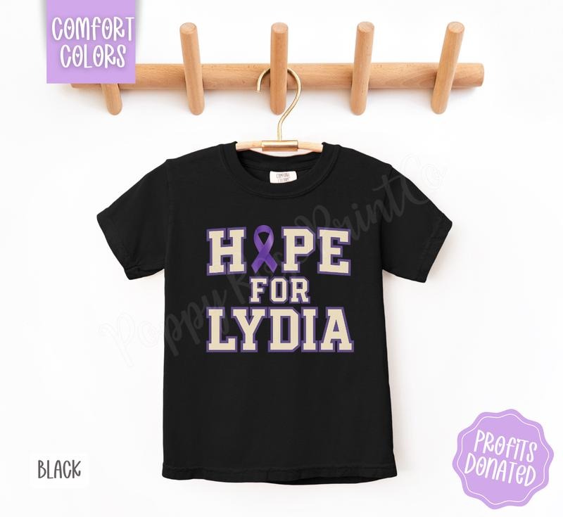 Hope For Lydia Fund Raiser Tshirt Youth Boys Hoodie, Sweatshirt | PodTeesHub.com