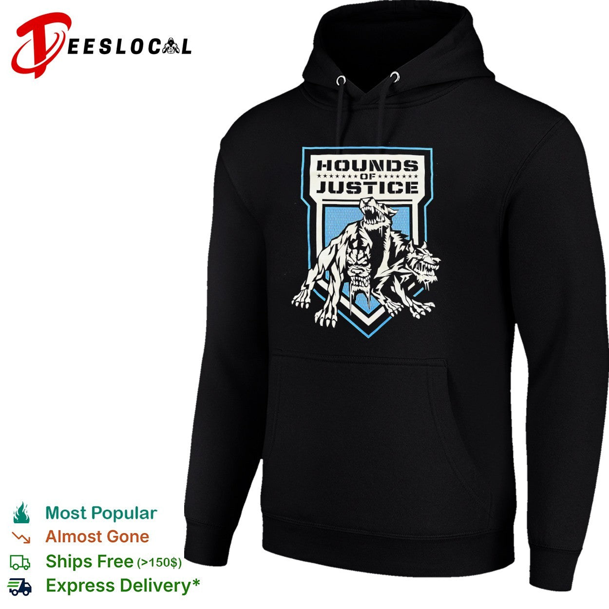 Hounds of Justice logo shirt