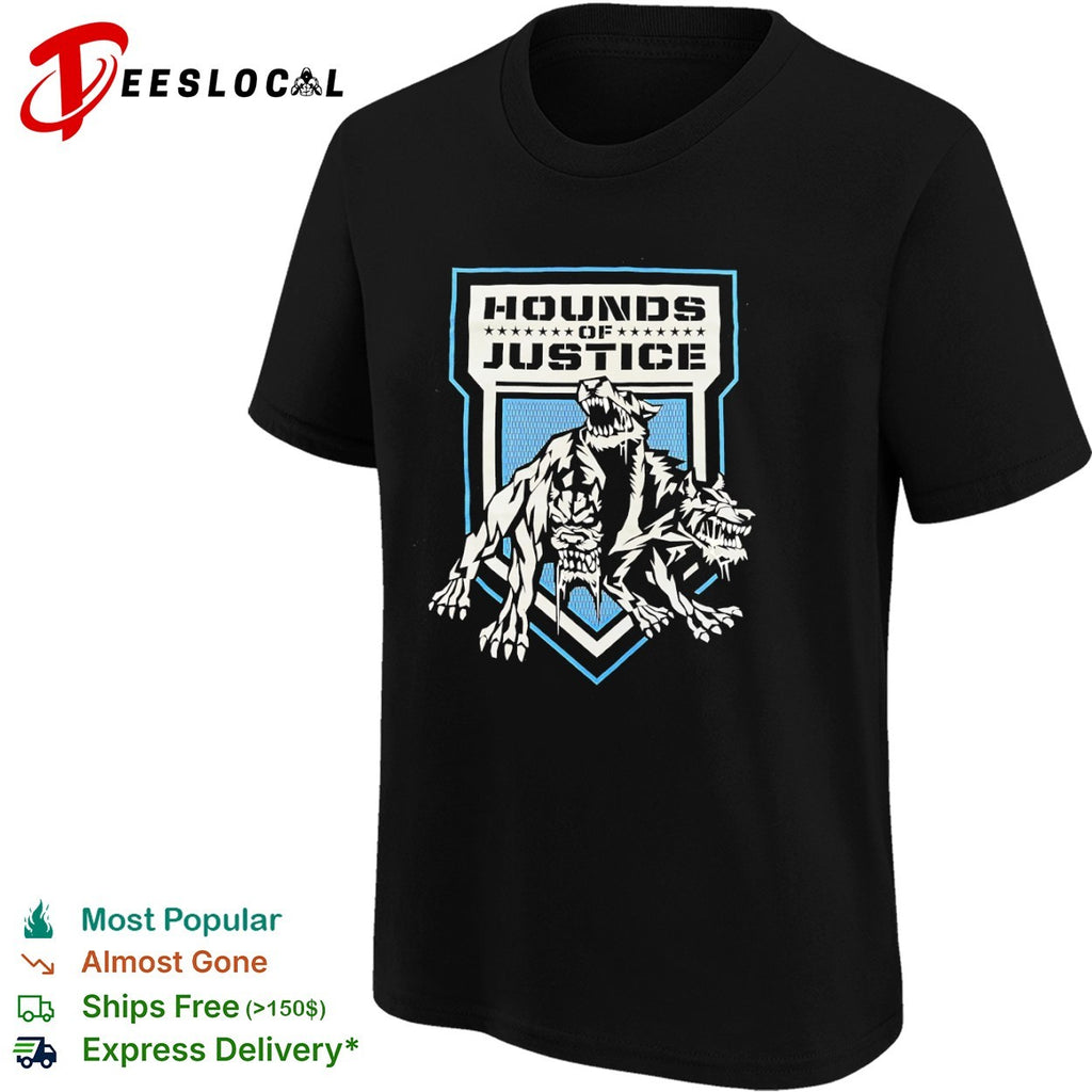 Hounds of Justice logo shirt