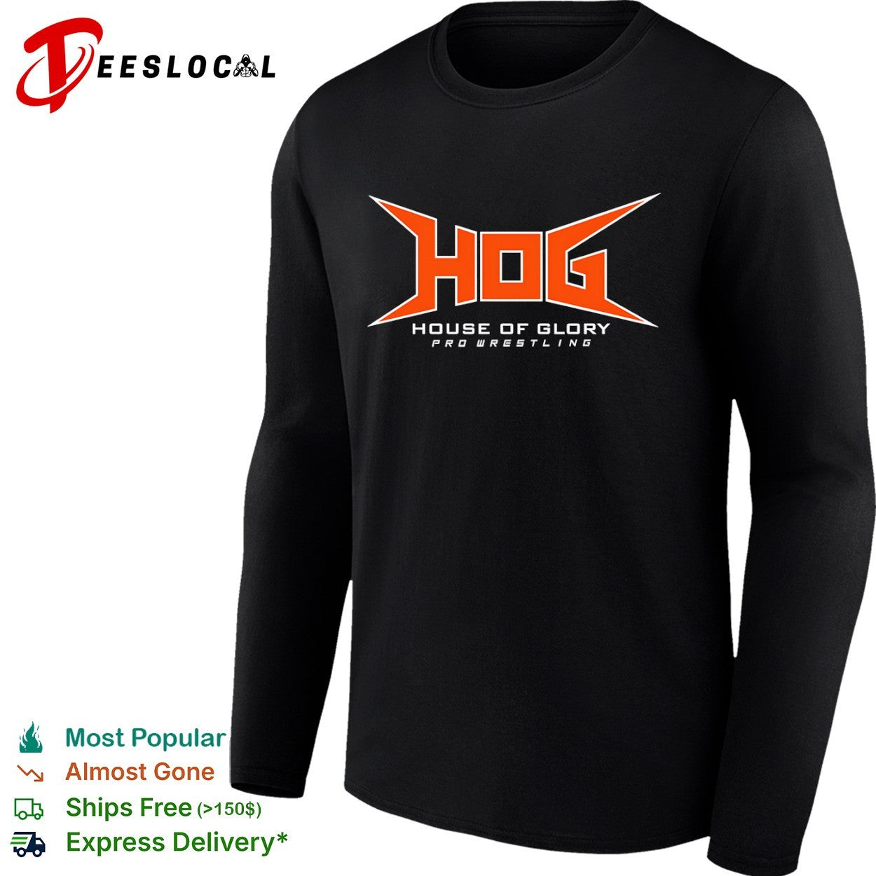 House of Glory Pro Wrestling Shirt