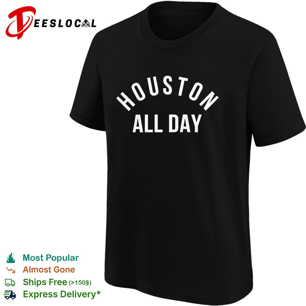 Houston All Day Houston Rockets Shirt