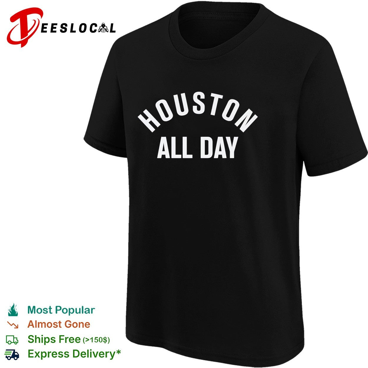 Houston Astros baseball all day shirt