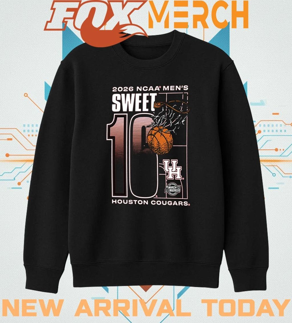 Houston Cougars 2026 NCAA March Madness Sweet 16 Bound shirt
