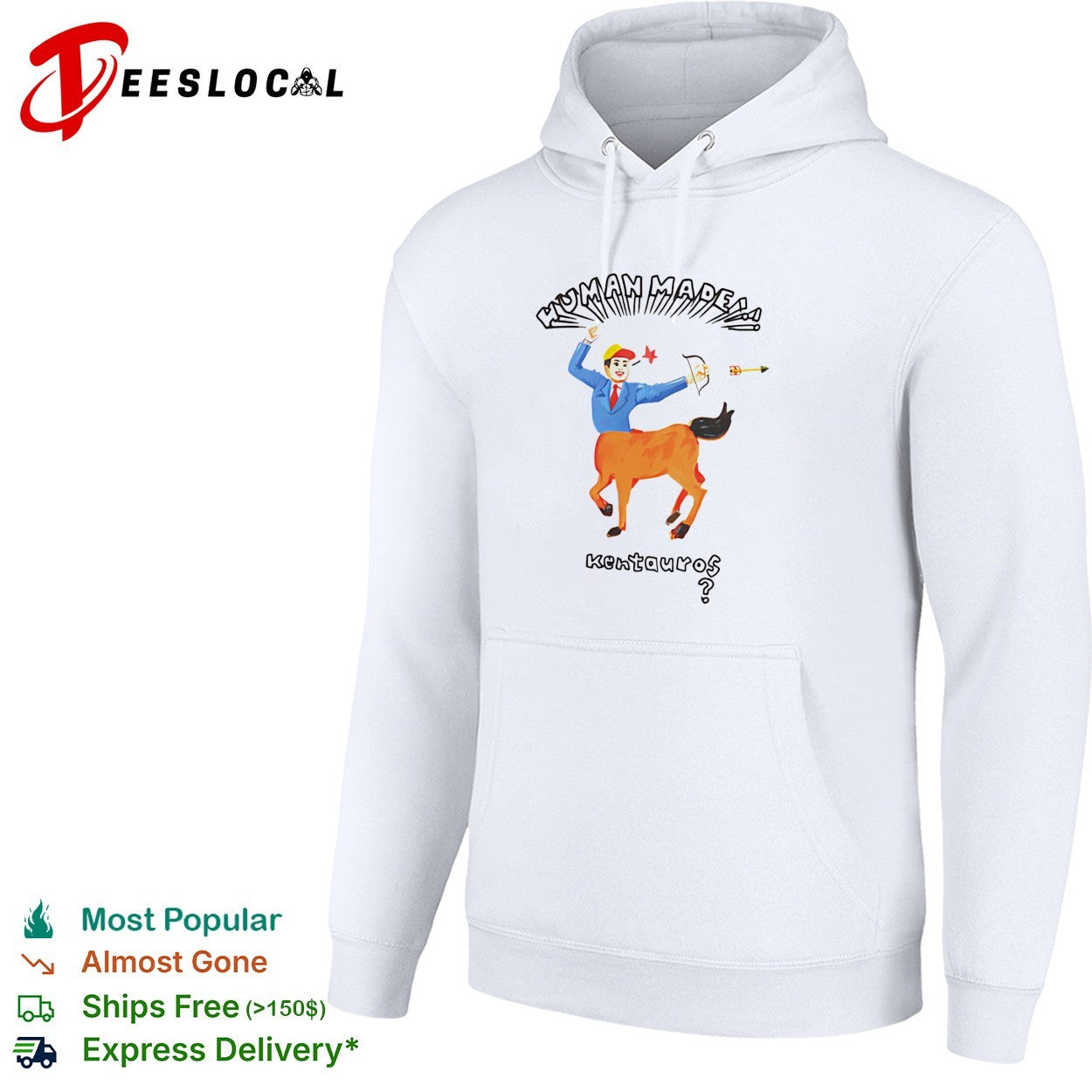 Human Made Kentauros centaur businessman archer shirt