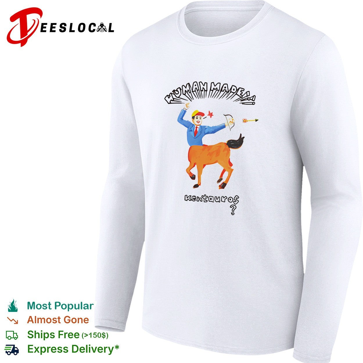 Human Made Kentauros centaur businessman archer shirt