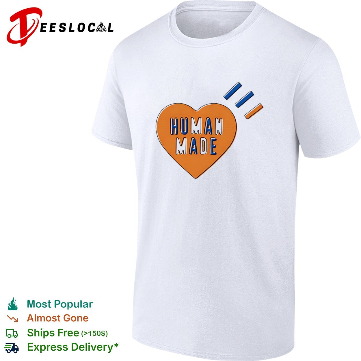 Human Made heart shirt