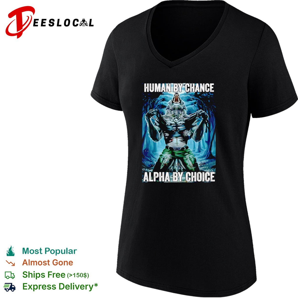 Human by chance alpha by choice werewolf ripping shirt