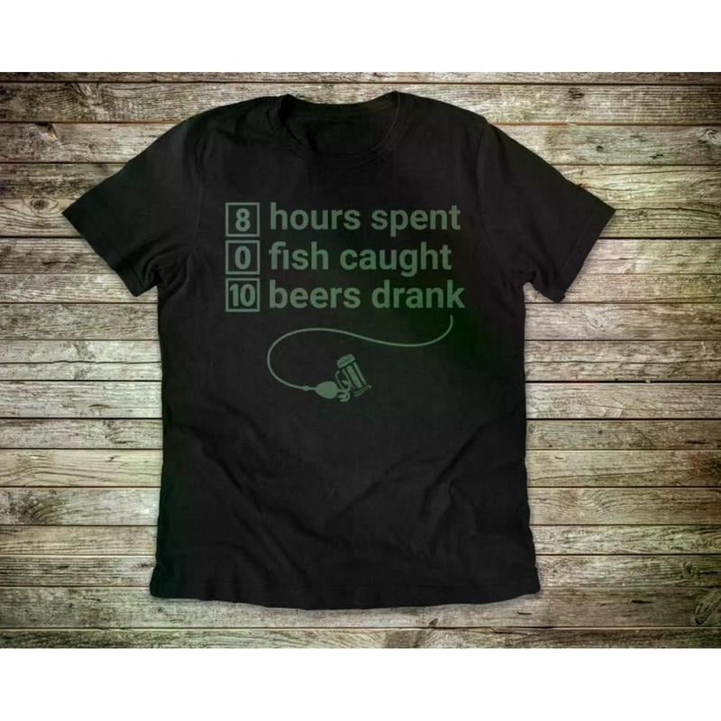 Humorous Fishing And Beer T-Shirt Perfect For Outdoor Enthusiasts A Great Gift For Anglers Who Love To Fish And Enjoy A...