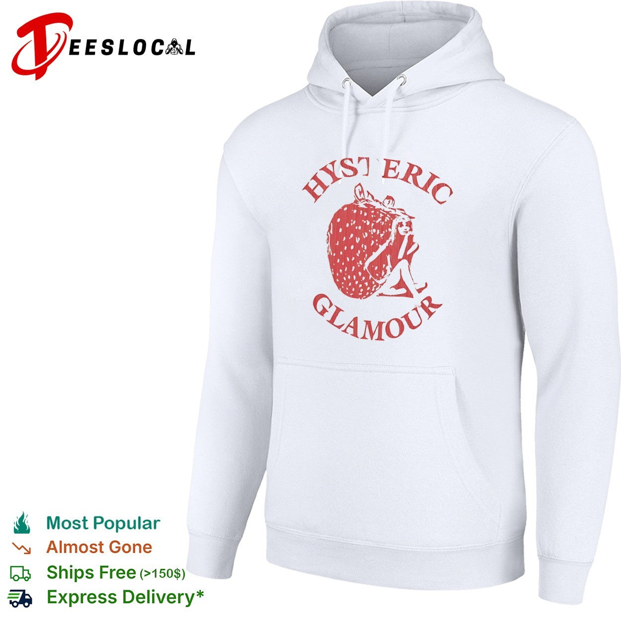 Hysteric Glamour strawberry shirt