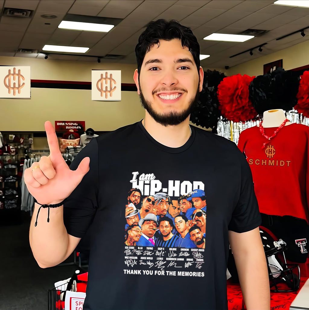 I am Hip-hop thank you for memories signature shirt