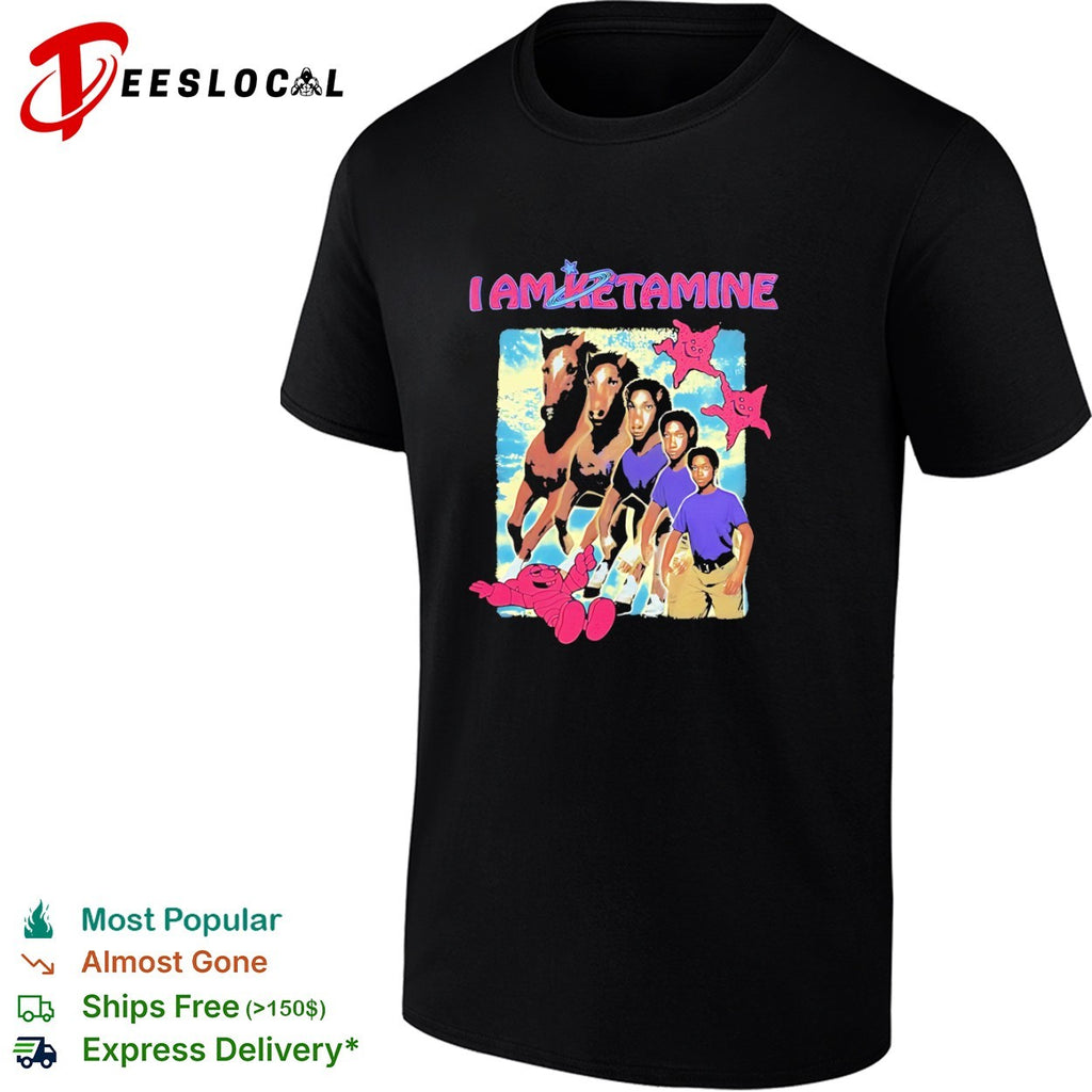 I am ketamine horse morph shirt