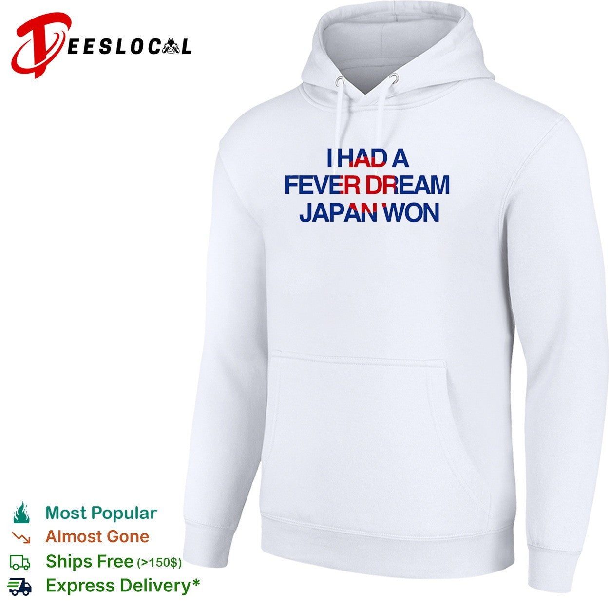 I had a fever dream Japan won football shirt