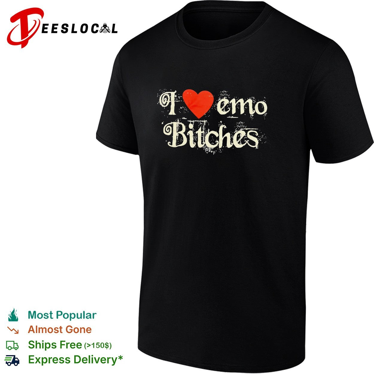 I love emo bitches shirt