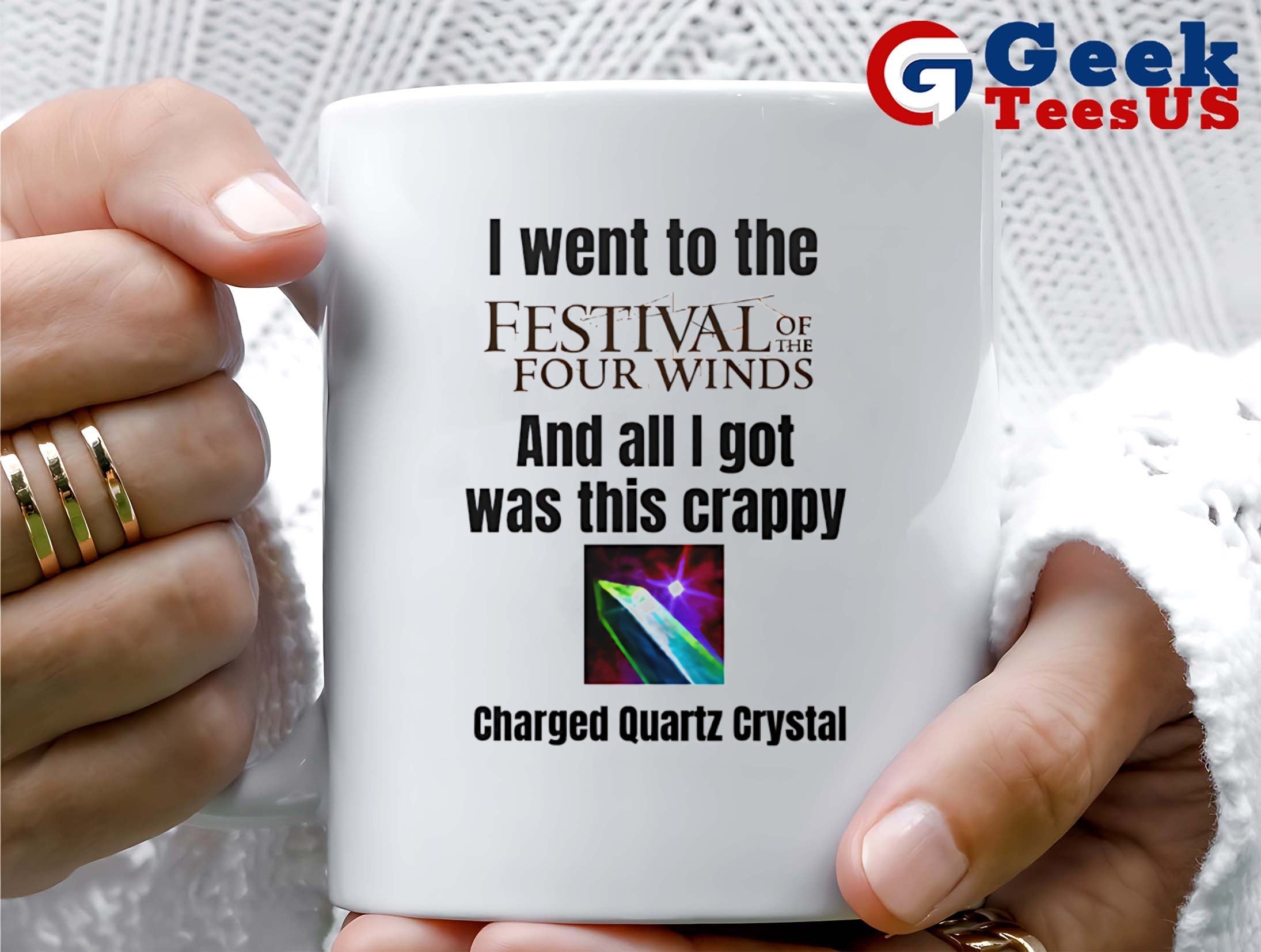 I went to the Festival of the four winds and all I got was this crappy charged quartz crystal shirt