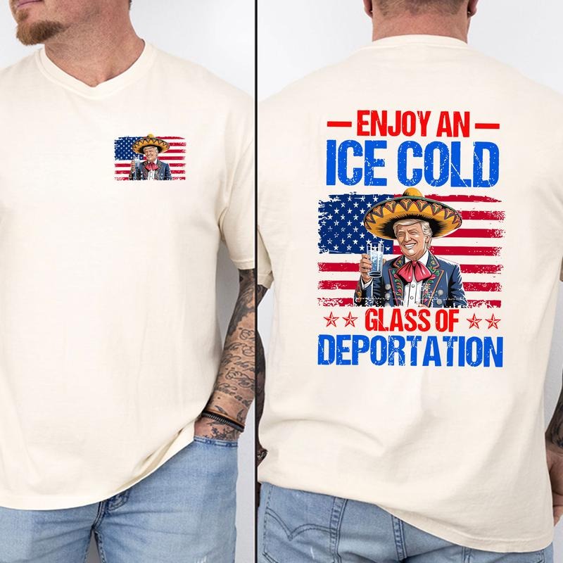 ICE Cold Of Deportation Shirt, Trump Supporters Tee, Trending Graphic Tee style 02 Hoodie, Sweatshirt | PodTeesHub.com