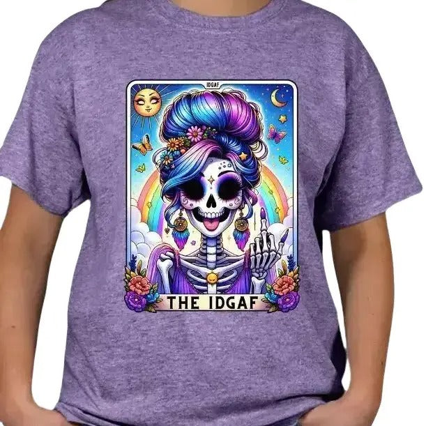 IDGAF Tarot Card T-shirt