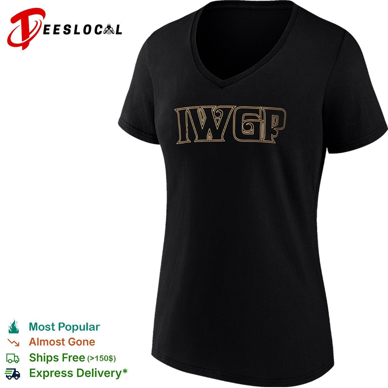 IWGP New Japan Pro Wrestling Logo Shirt