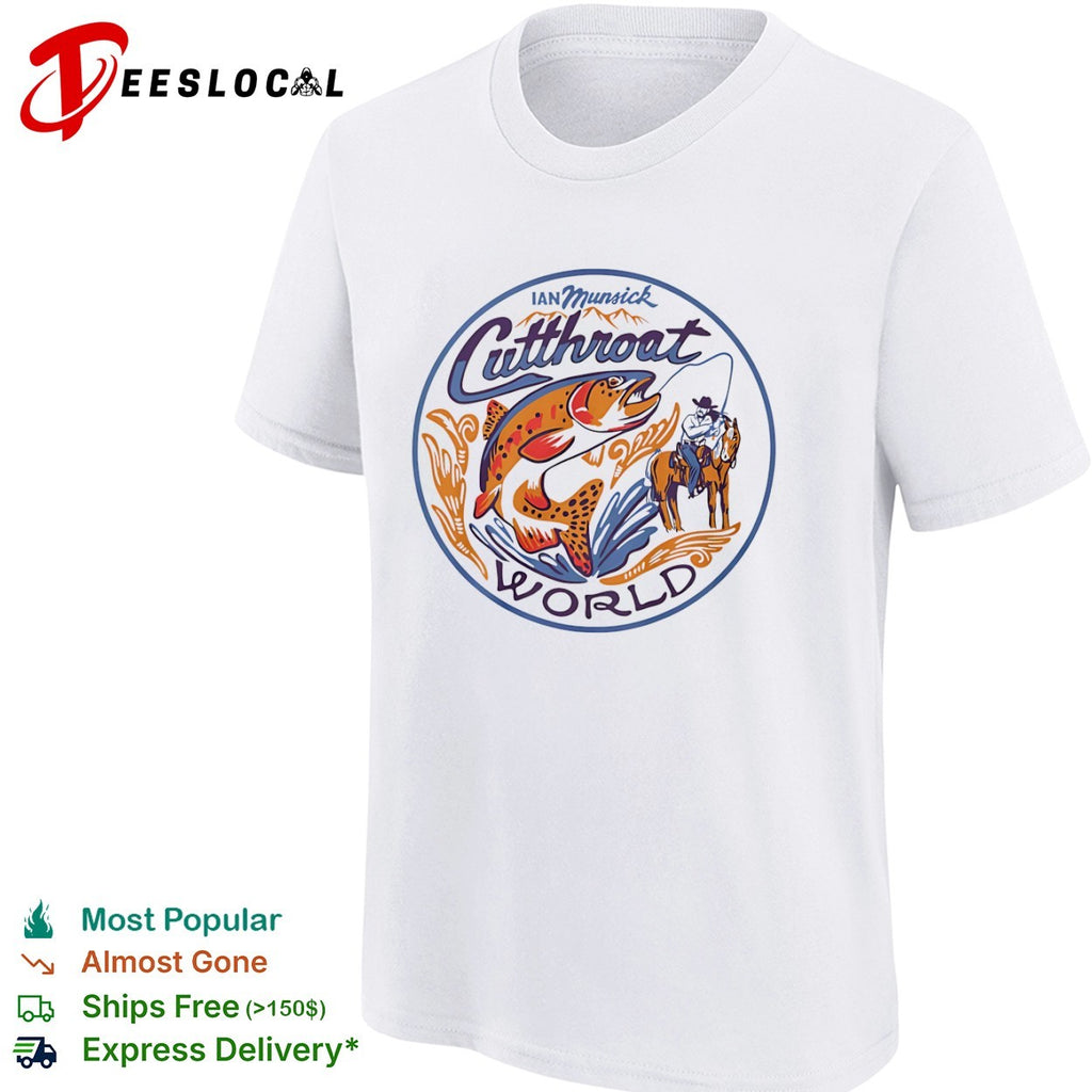Ian Munsick cutthroat world trout cowboy shirt