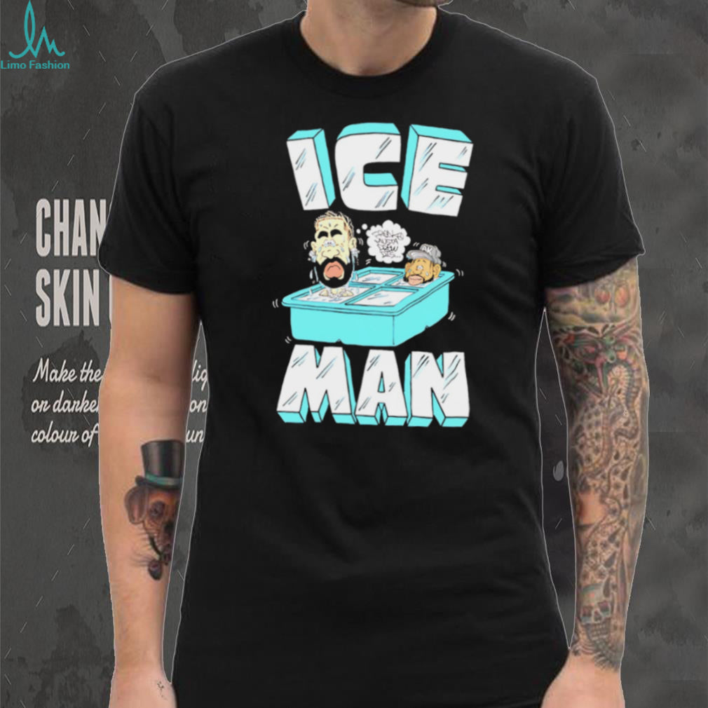 Ice Man Cold Plunge Tub Cartoon Fitness T Shirt