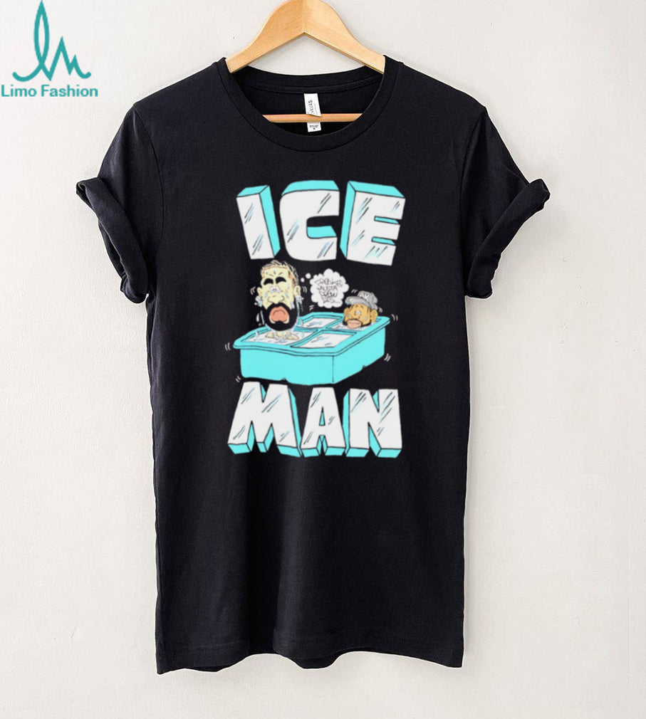 Ice Man Cold Plunge Tub Cartoon Fitness T Shirt