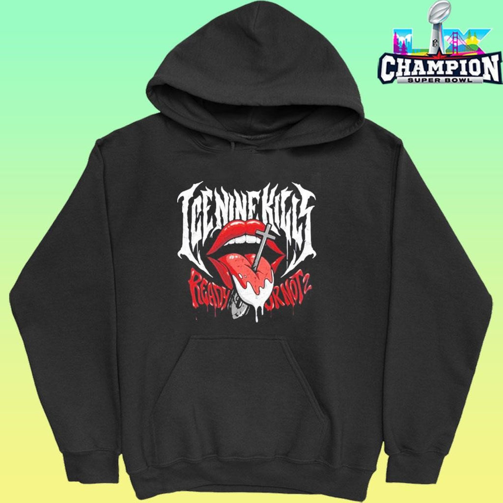 Ice Nine Kills Grave Diggler X Ready Or Not 2 Here I Come Tongue Shovel Shirt