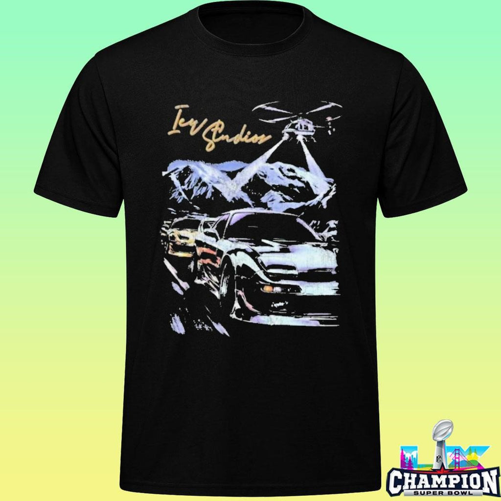 Icy Pursuit Racing Graphic Shirt