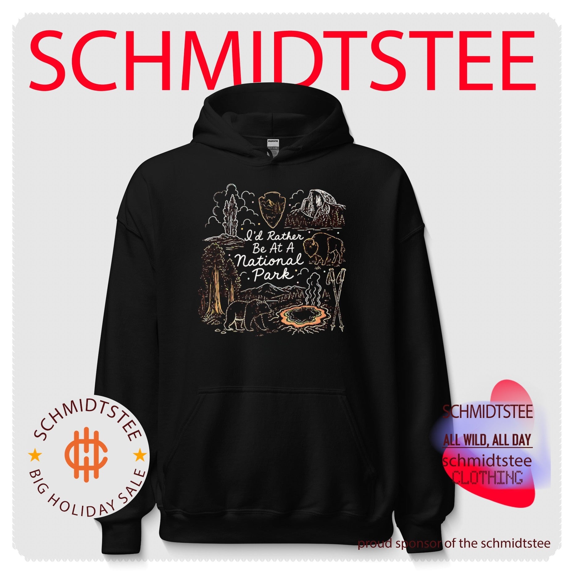 I’d Rather Be at a National Park nature shirt