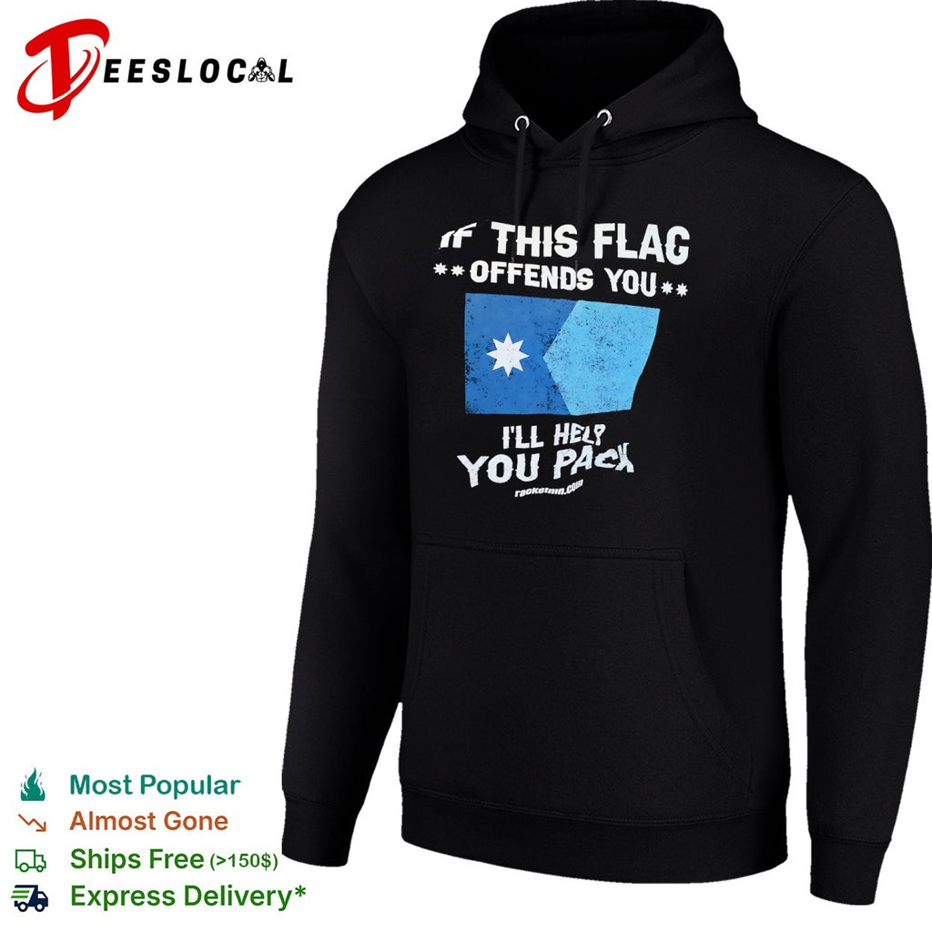 If this flag offends you I will help you pack Minnesota State Flag shirt