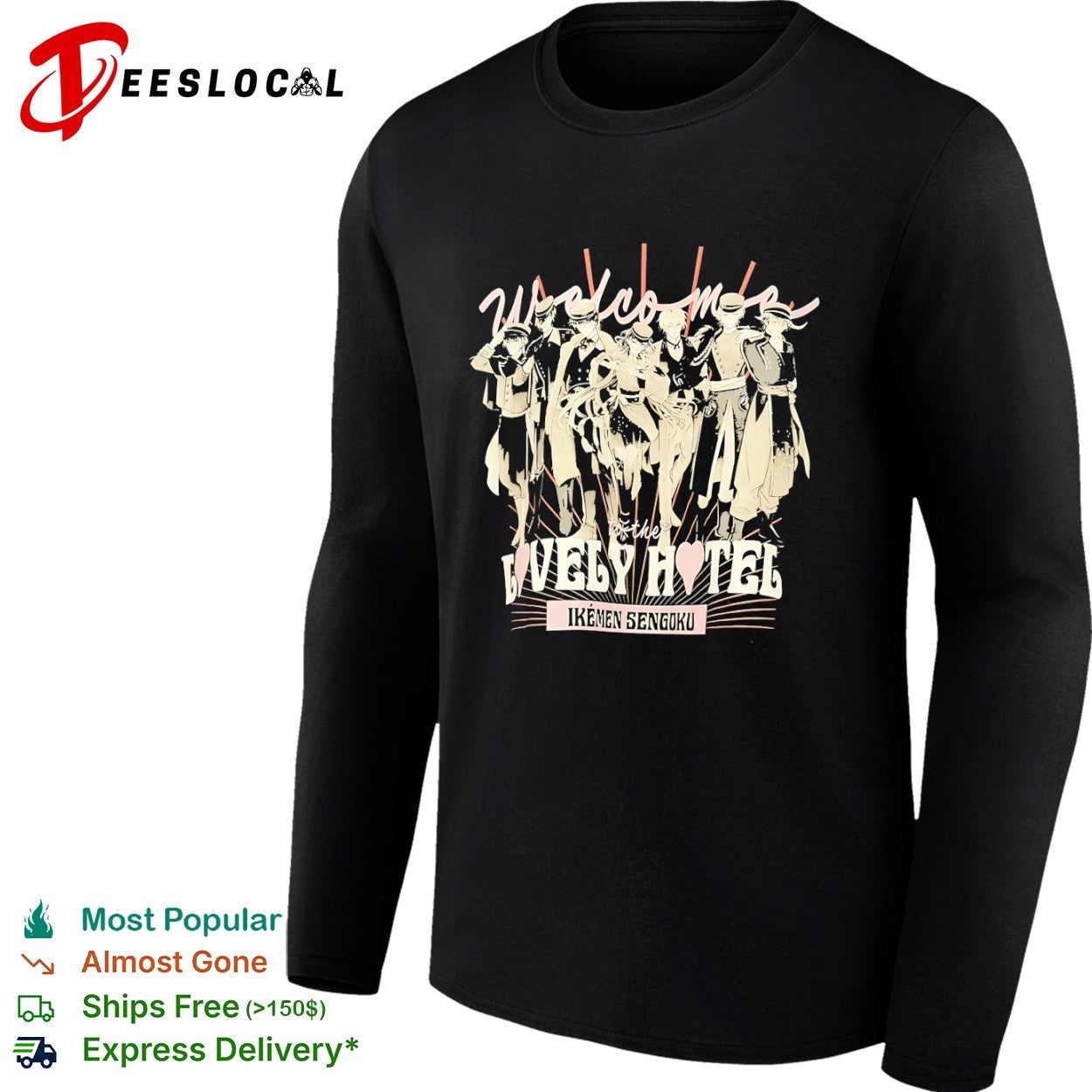 Ikemen Sengoku Welcome to the Lovely Hotel shirt