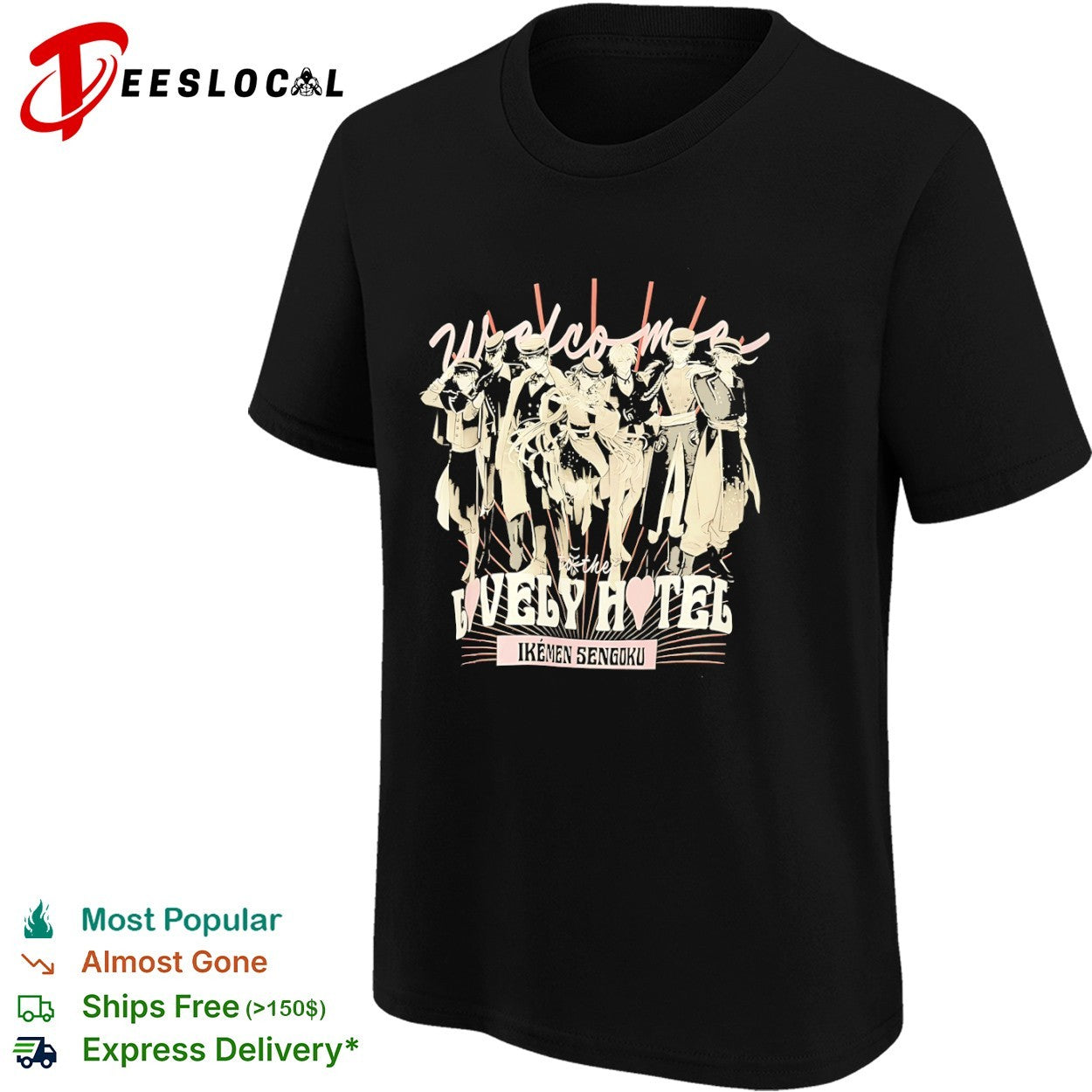 Ikemen Sengoku Welcome to the Lovely Hotel shirt