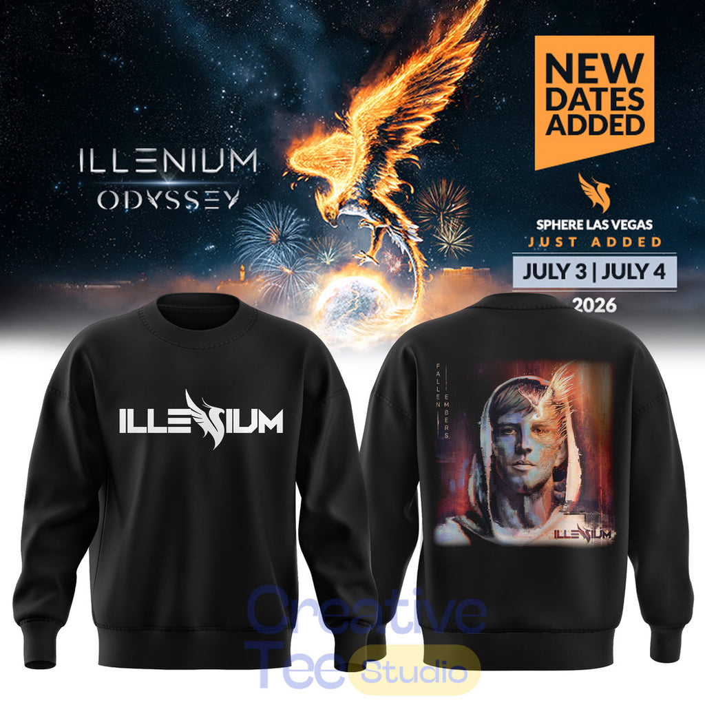 Illenium Odyssey Dark Angel Duality Streetwear Sweatshirt