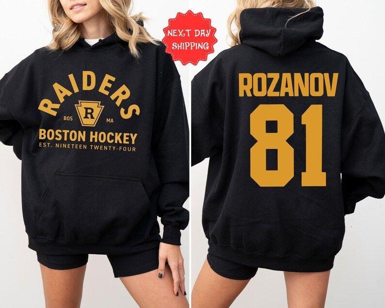 Ilya Rozanov #81-Boston Raiders Sweatshirt, Hudson Williams Connor Storrie Shirt, Heated Rivalry Inspired Shirt, Shane...