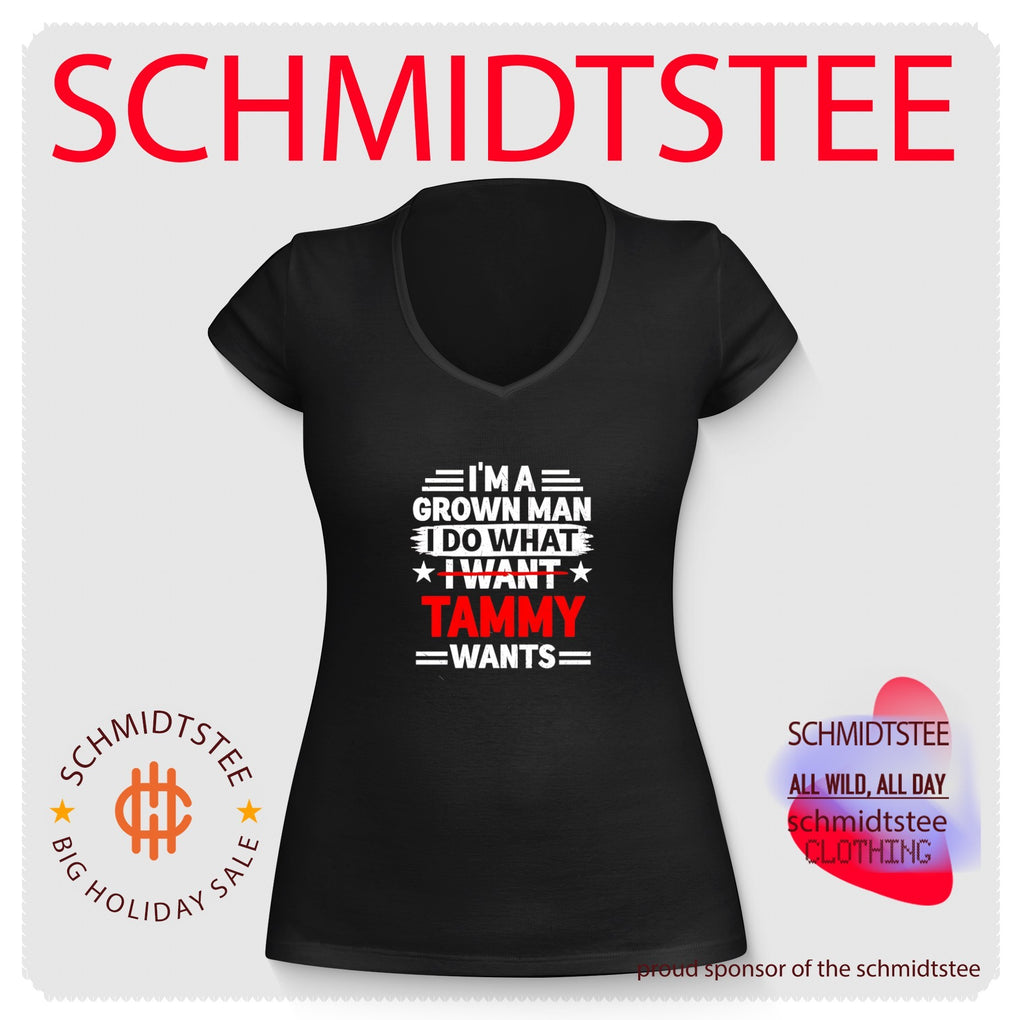 I’m a grown man I do what I want Tammy wants retro shirt