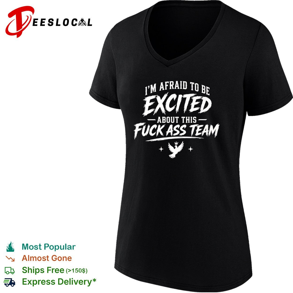I’m afraid to be excited about this fuck ass team dove shirt
