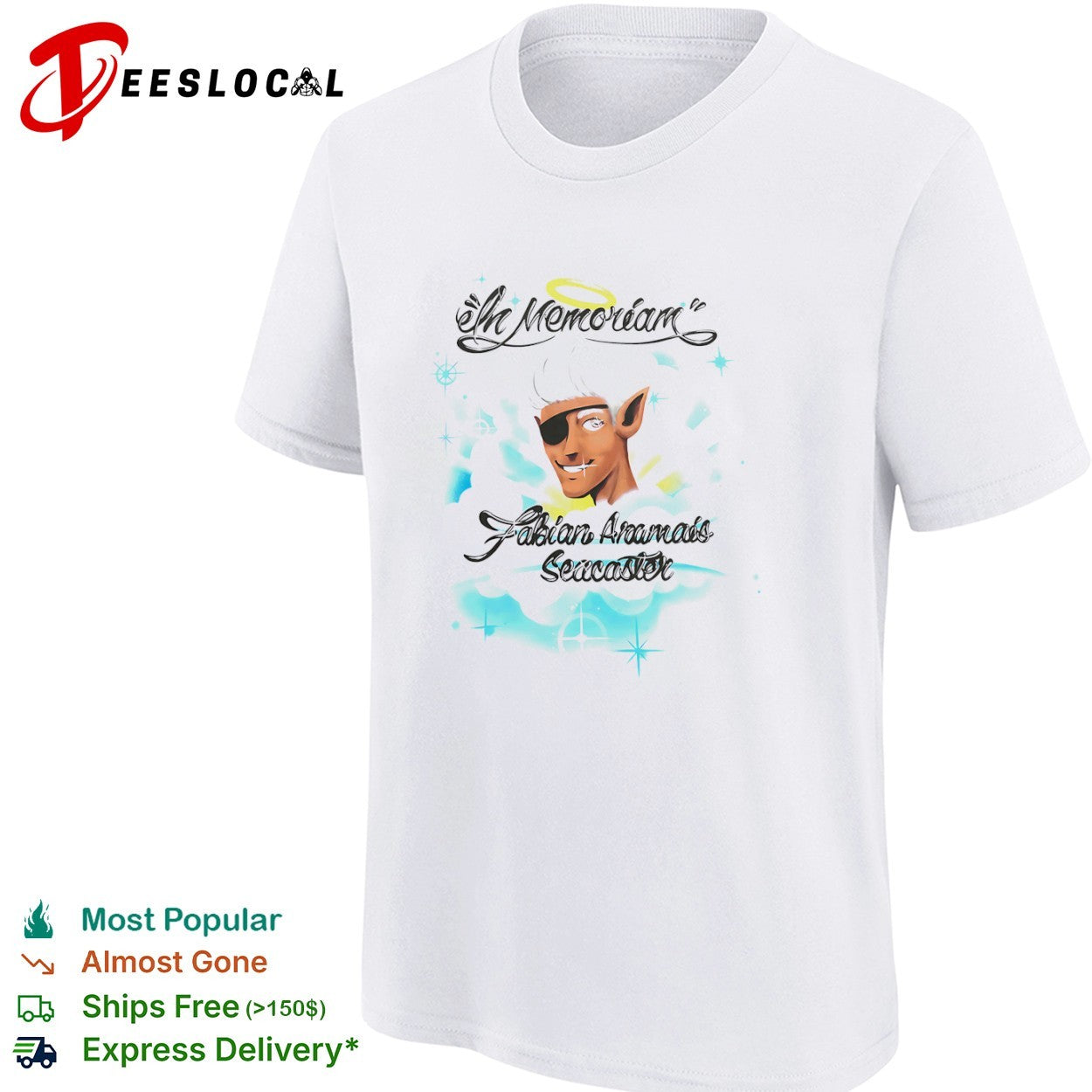 In Memoriam Fabian Aramais Seacaster Dimension 20 shirt